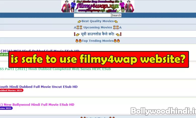 Is safe to use filmy4wap website