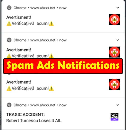 chrome spam ads notifications