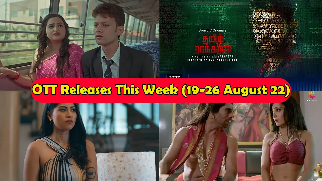 Ott Releases this week 19-26 August 2022